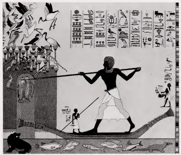 Egyptian Wall Painting