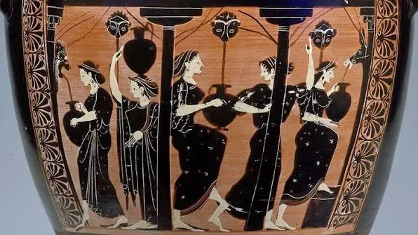 Classical Greek vessel forms and registers