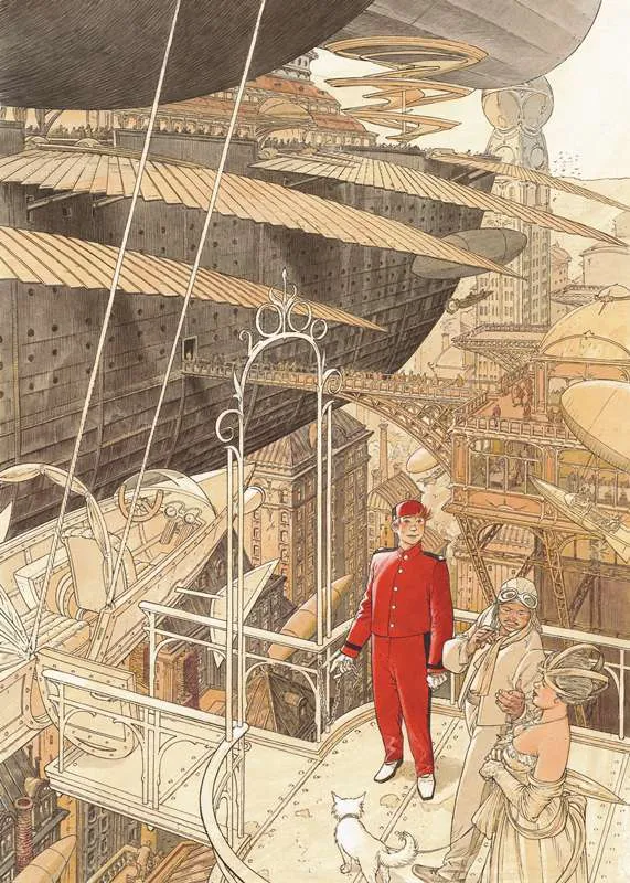 Example art from the Obscure Cities