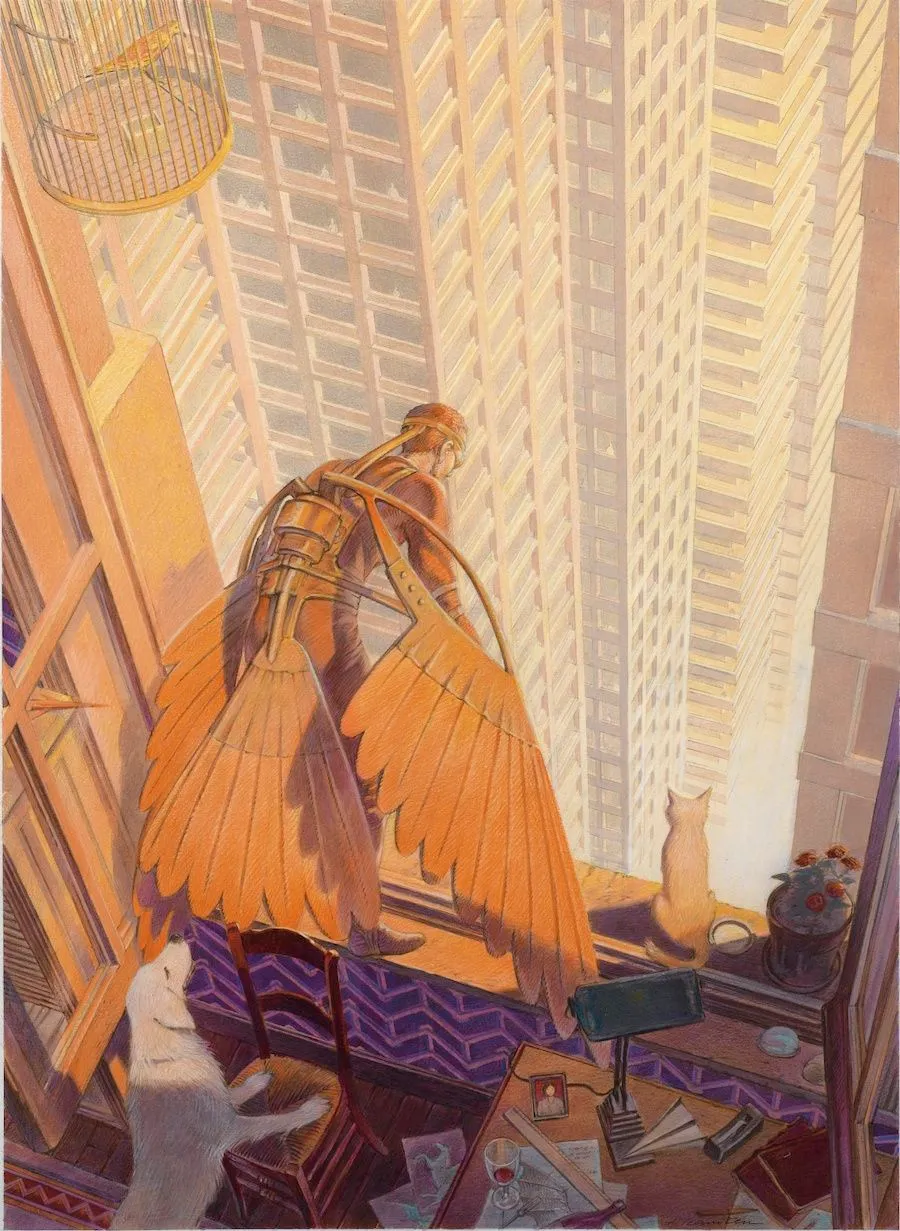 Example art from the Obscure Cities