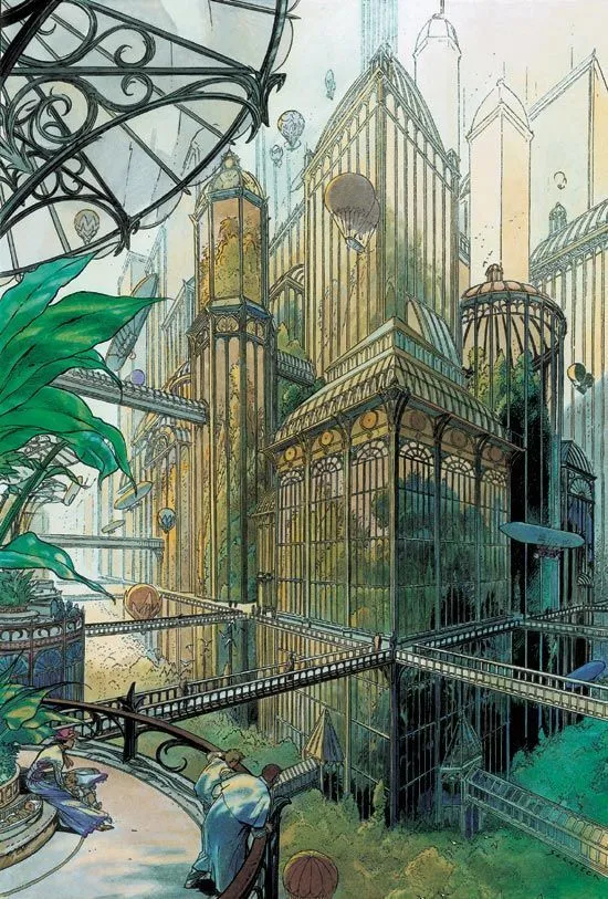 Example art from the Obscure Cities