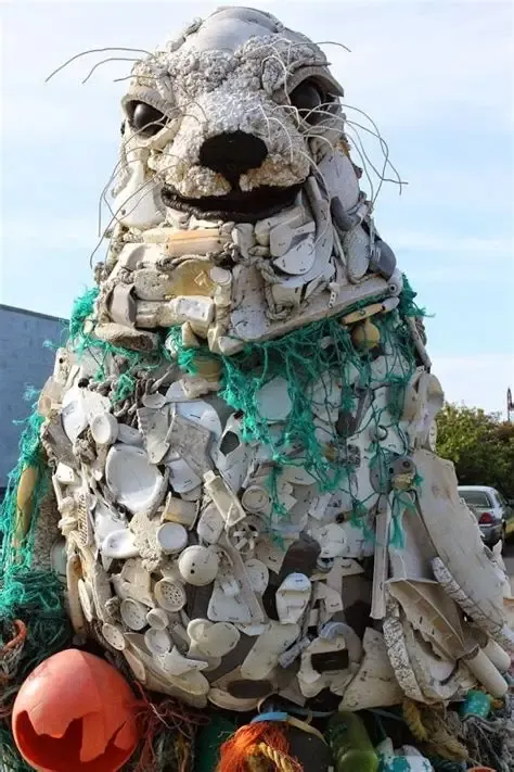 Trash Sea Lion