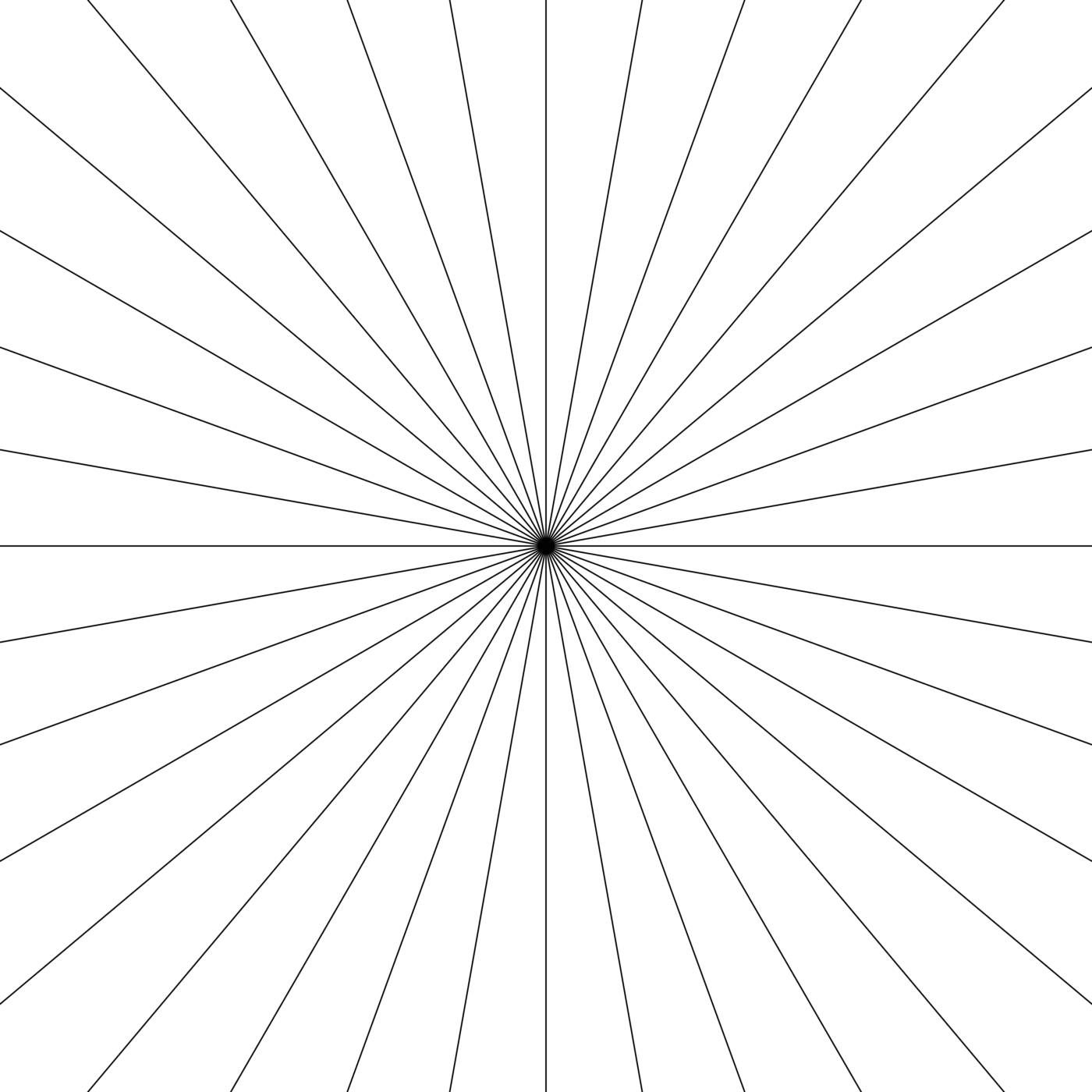 Vanishing-Point Star