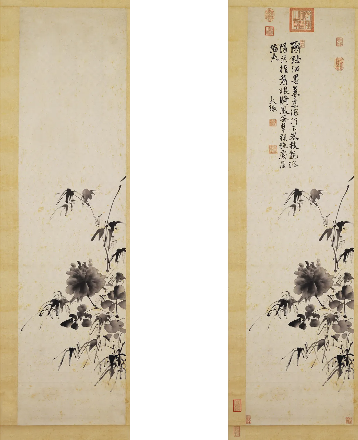 Peonies (牡丹), Xu Wei (徐渭, 1521–1593), Ming dynasty (1368–1644)